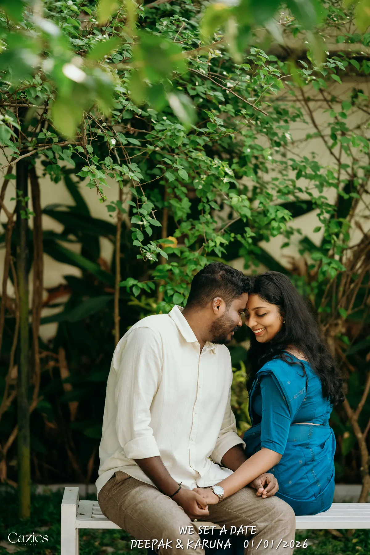 Couple in the garden